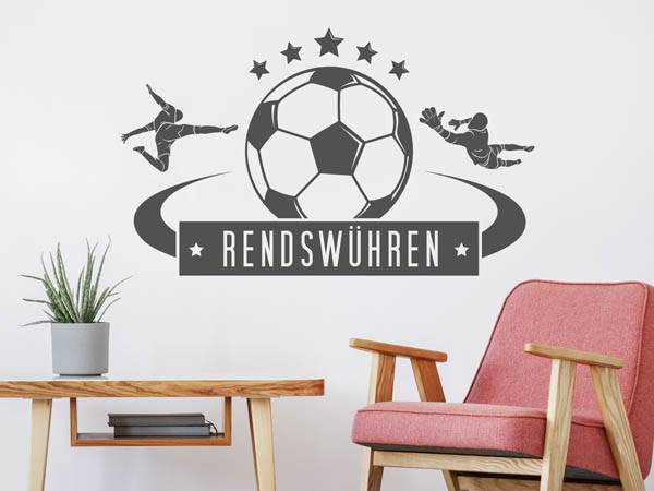 Wandtattoo Rendswühren Fußball
