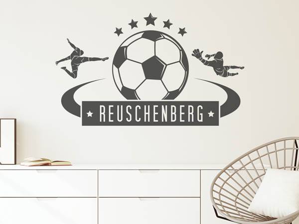 Wandtattoo Reuschenberg Fußball