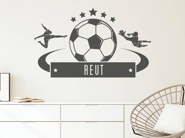 Wandtattoo Reut Fußball