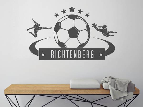 Wandtattoo Richtenberg Fußball