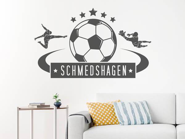 Wandtattoo Schmedshagen Fußball