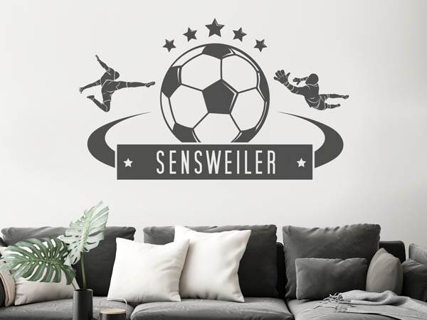 Wandtattoo Sensweiler Fußball