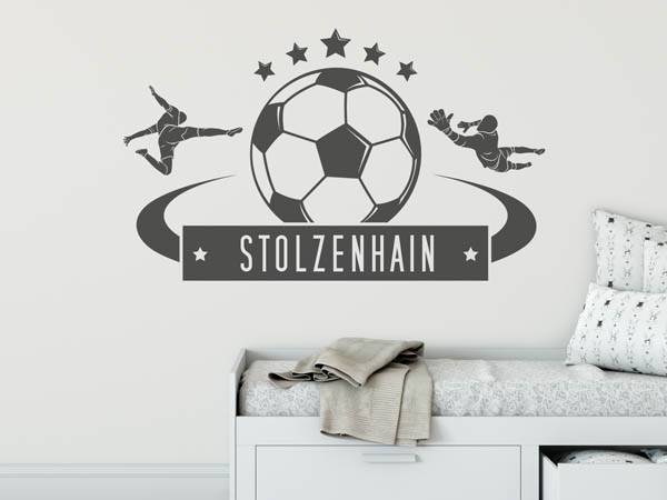 Wandtattoo Stolzenhain Fußball