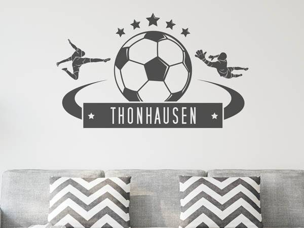 Wandtattoo Thonhausen Fußball