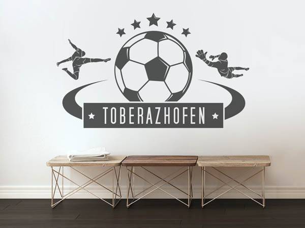 Wandtattoo Toberazhofen Fußball