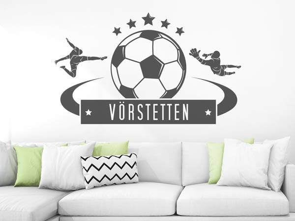 Wandtattoo Vörstetten Fußball