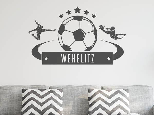 Wandtattoo Wehelitz Fußball