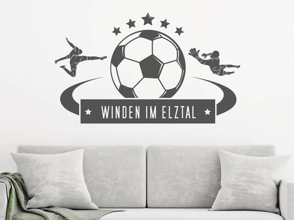 Wandtattoo Winden im Elztal Fußball
