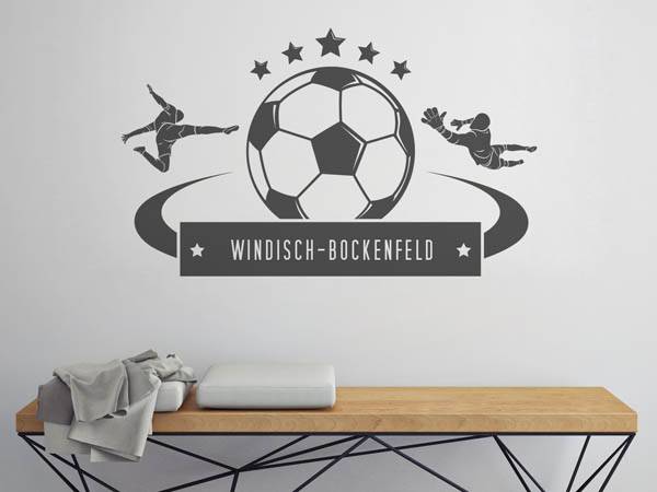 Wandtattoo Windisch-Bockenfeld Fußball