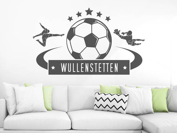 Wandtattoo Wullenstetten Fußball