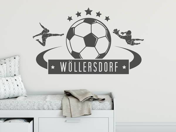 Wandtattoo Wöllersdorf Fußball