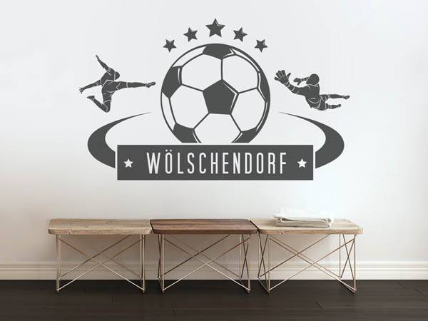 Wandtattoo Wölschendorf Fußball