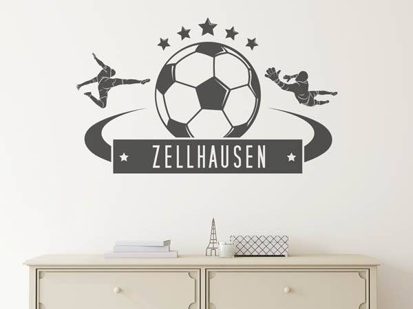 Wandtattoo Zellhausen Fußball