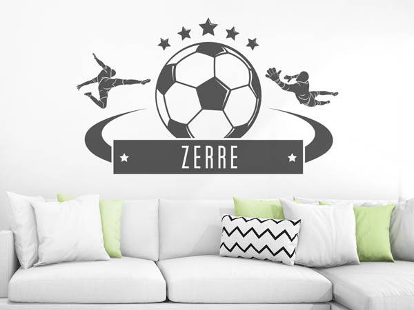 Wandtattoo Zerre Fußball