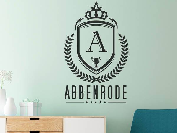 Wandtattoo Abbenrode Wappen