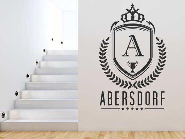 Wandtattoo Abersdorf Wappen