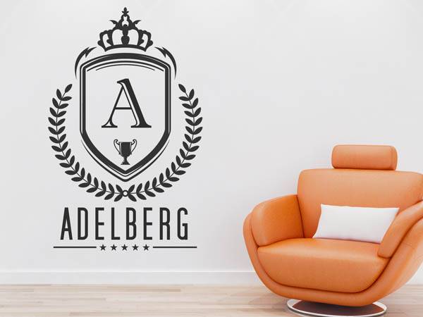 Wandtattoo Adelberg Wappen