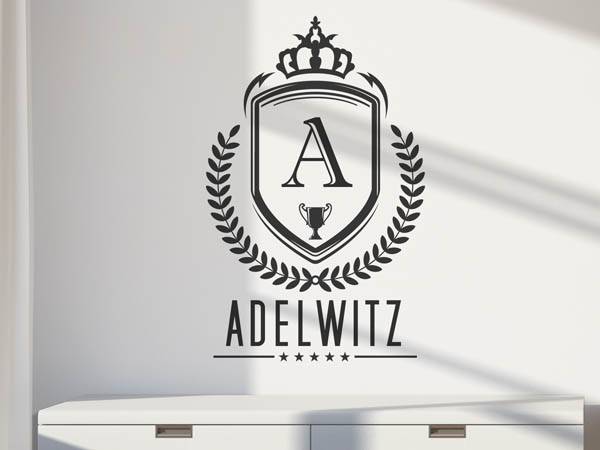 Wandtattoo Adelwitz Wappen