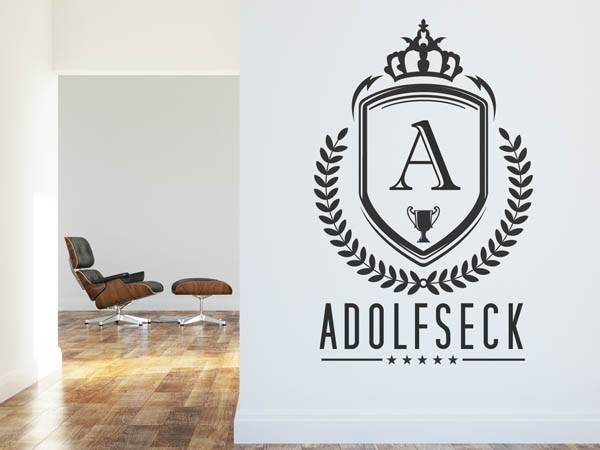 Wandtattoo Adolfseck Wappen