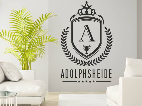 Wandtattoo Adolphsheide Wappen