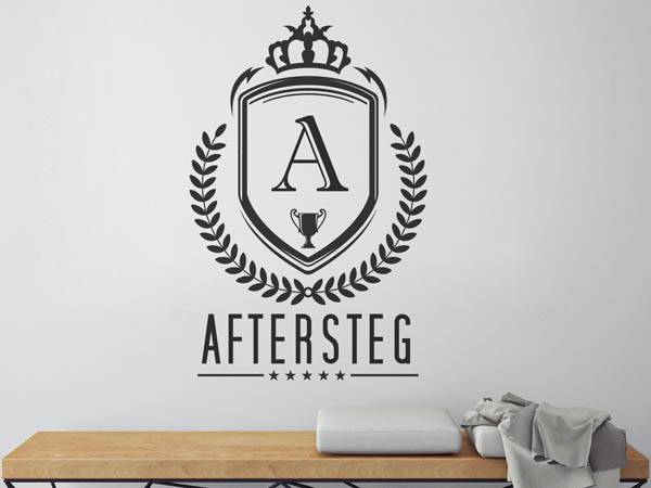Wandtattoo Aftersteg Wappen