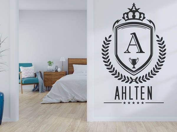 Wandtattoo Ahlten Wappen