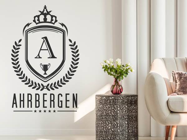 Wandtattoo Ahrbergen Wappen