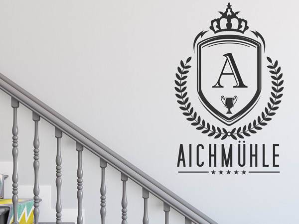 Wandtattoo Aichmühle Wappen