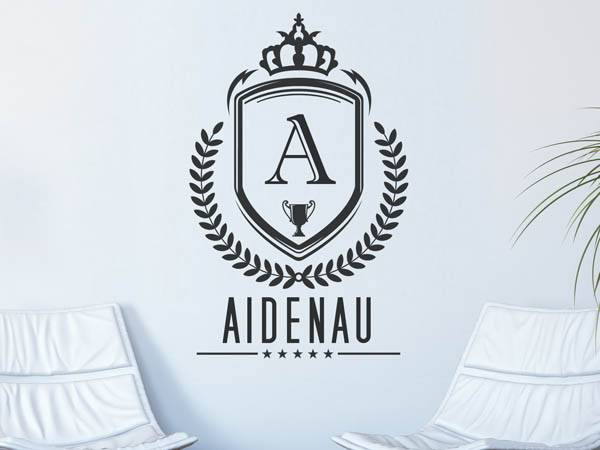 Wandtattoo Aidenau Wappen