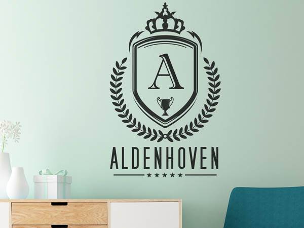 Wandtattoo Aldenhoven Wappen