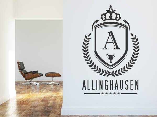 Wandtattoo Allinghausen Wappen