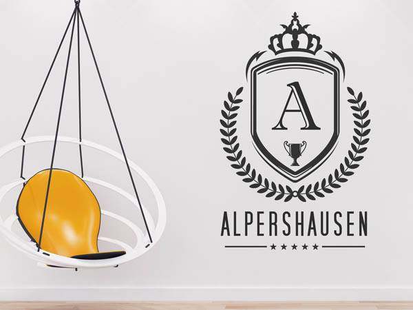 Wandtattoo Alpershausen Wappen