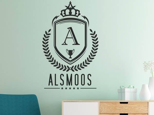Wandtattoo Alsmoos Wappen
