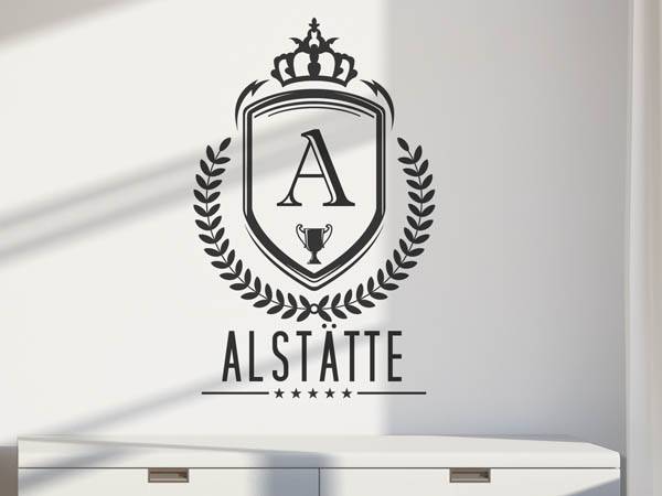 Wandtattoo Alstätte Wappen