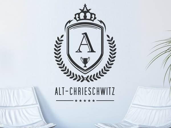 Wandtattoo Alt-Chrieschwitz Wappen