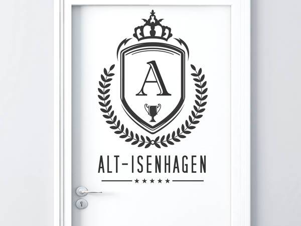 Wandtattoo Alt-Isenhagen Wappen