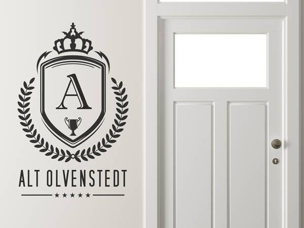 Wandtattoo Alt Olvenstedt Wappen