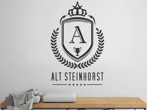 Wandtattoo Alt Steinhorst Wappen