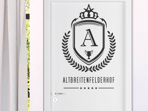 Wandtattoo Altbreitenfelderhof Wappen