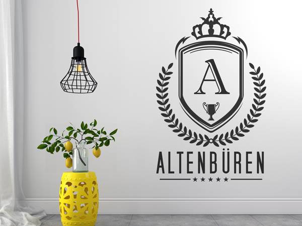 Wandtattoo Altenbüren Wappen