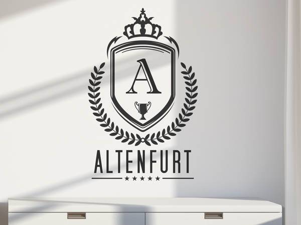 Wandtattoo Altenfurt Wappen