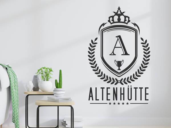 Wandtattoo Altenhütte Wappen