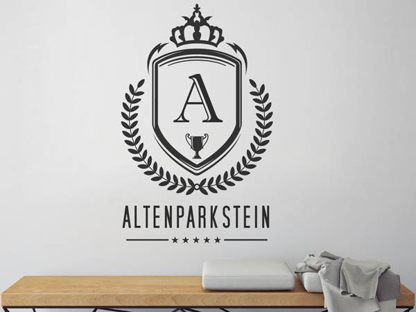 Wandtattoo Altenparkstein Wappen