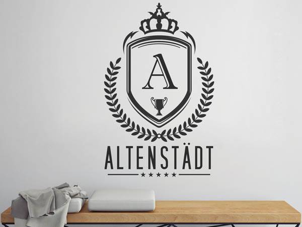 Wandtattoo Altenstädt Wappen