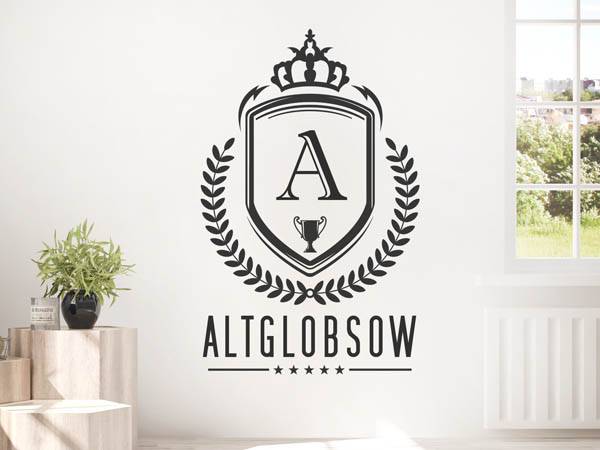 Wandtattoo Altglobsow Wappen