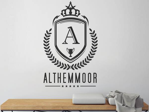 Wandtattoo Althemmoor Wappen
