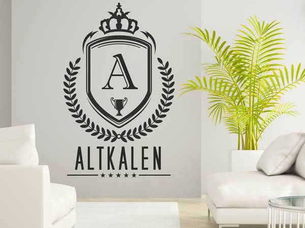 Wandtattoo Altkalen Wappen