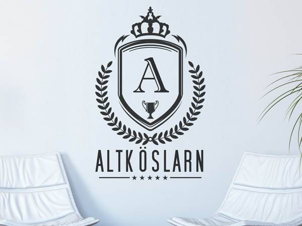 Wandtattoo Altköslarn Wappen