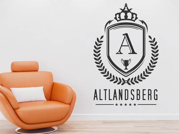 Wandtattoo Altlandsberg Wappen
