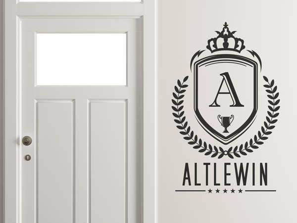 Wandtattoo Altlewin Wappen